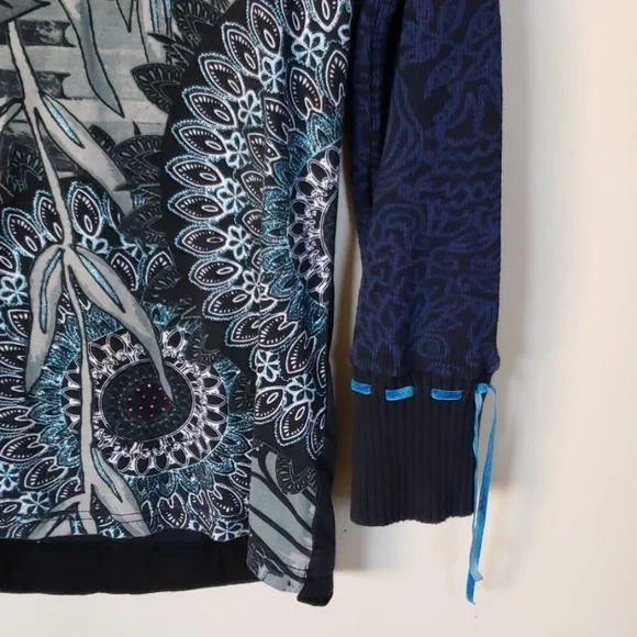 Desigual Large long sleeve top - Picture 3 of 7